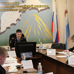 Заседание коллегии УМВД России по Камчатскому краю. Фото пресс-службы управления