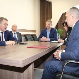 Представители ППК «Максимиха» презентовали возможности кластера рыбной промышленности Камчатки. Фото Кирилла Маренина