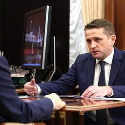 О строительстве флота под квоты глава Росрыболовства Илья ШЕСТАКОВ рассказал на встрече с Владимиром ПУТИНЫМ. Фото пресс-службы президента