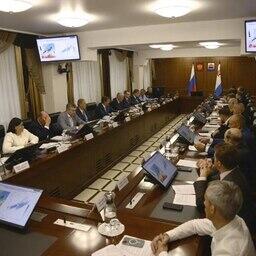 Глава Росрыболовства Илья ШЕСТАКОВ провел с Камчатки заседание штаба лососевой путины. Фото пресс-службы ведомства