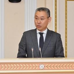 Директор департамента агропромышленного комплекса, торговли и продовольствия ЯНАО Виктор ЮГАЙ. Фото пресс-службы правительства региона