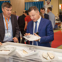 На выставке World Food Moscow с Borealis познакомился заместитель руководителя Росрыболовства Петр САВЧУК