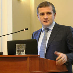 Заместитель Министра сельского хозяйства Российской Федерации - руководитель Федерального агентства по рыболовству Илья Шестаков. Фото пресс-службы ВНИРО