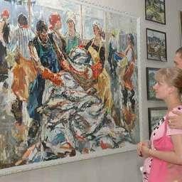 картина "На рыбзаводе"