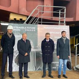 Для группы «Норебо» заложили первый из четырех ярусоловов. Фото предоставлено пресс-службой холдинга