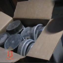 В Красноярском крае полицейские изъяли большую партию браконьерской продукции из осетровых. Кадр оперативной съемки