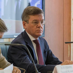 Президент Всероссийской ассоциации рыбохозяйственных предприятий, предпринимателей и экспортеров Герман ЗВЕРЕВ. Фото пресс-службы Совфеда