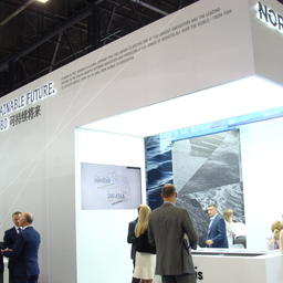 Стенд группы «Норебо» на Seafood Expo Russia в Санкт-Петербурге