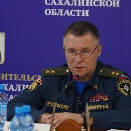 Глава МЧС России Евгений ЗИНИЧЕВ. Фото пресс-службы министерства