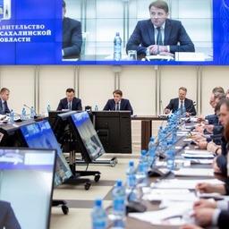 На Сахалине руководитель Росрыболовства Илья ШЕСТАКОВ принял участие в заседании Дальневосточного научно-промыслового совета. Фото пресс-службы ведомства