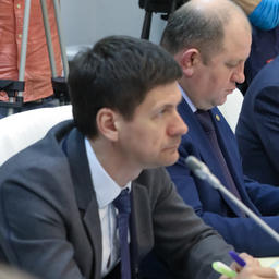 Гендиректор компании «Витязь-Авто» Алекс РАМАНАУСКАС на заседании правительственной подкомиссии по развитию рыбохозяйственного комплекса