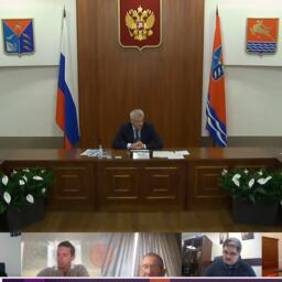 Губернатор Сергей НОСОВ в онлайн-формате провел совещание по проекту развития магаданского рыбного порта