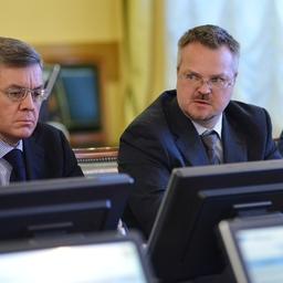 Президент ВАРПЭ Герман ЗВЕРЕВ и врио директора ТИНРО-Центра Алексей БАЙТАЛЮК. Фото пресс-службы Росрыболовства