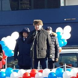 Коллектив Восточной верфи поблагодарил за работу представитель компании «Дальневосточное побережье» Андрей БАСАРГИН
