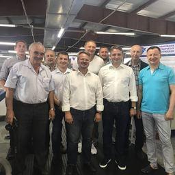 Руководитель Росрыболовства Илья ШЕСТАКОВ с делегацией федерального агентства посетил инновационный научно-производственный центр марикультуры ТИНРО-Центра на острове Попова. Фото пресс-службы института