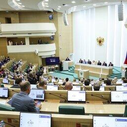 Ратификация торгового соглашения с Ираном одобрена на 569-м заседании Совета Федерации. Фото пресс-службы СФ