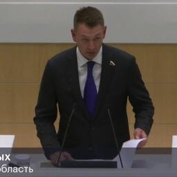 Закон представил председатель Комитета Совета Федерации по аграрно-продовольственной политике и природопользованию Александр ДВОЙНЫХ