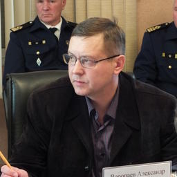 Представитель Владивостокского линейного управления МВД России на транспорте Александр ВОРОПАЕВ