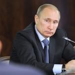 Владимир Путин на встрече с представителями общественных объединений рыболовов. Фото пресс-службы Правительства РФ.