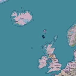 Район Порога Томсона Уайвилла. Карта OpenStreetMap