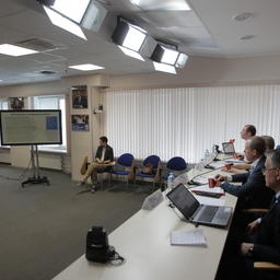 Представители РАН, Росрыболовства и Всероссийского НИИ рыбного хозяйства и океанографии на пресс-конференции. Фото Александра Шпаковского, медиагруппа «Комсомольская правда»