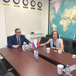 Cпециалисты Центра системы мониторинга рыболовства и связи представили китайским коллегам российские электронные решения. Фото из телеграм-канала ЦСМС