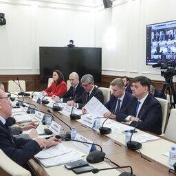 Совещание по вопросам реализации проектов под квоты в инвестиционных целях прошло в Совете Федерации. Фото пресс-службы СФ
