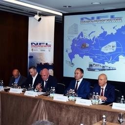 ФГУП «Нацрыбресурс» презентовал свой проект по доставке рыбы компанией «Нацрыблогистик». Фото пресс-службы предприятия