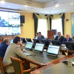 На заседании штаба пелагической путины обсудили промысел сардины, скумбрии и сайры. Фото пресс-службы Росрыболовства