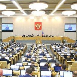 Проект федерального закона о крабовых аукционах рассматривался 4 апреля на пленарном заседании Госдумы. Фото пресс-службы ГД