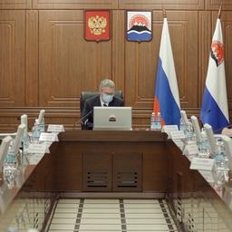 Губернатор Камчатки Владимир СОЛОДОВ провел заседание краевого рыбохозяйственного совета. Фото пресс-службы правительства региона