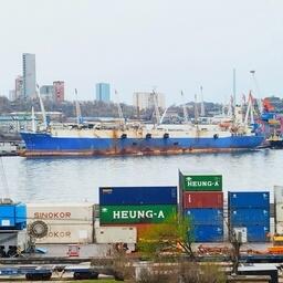Плавзавод «Владивосток-2000» у причала в столице Приморья