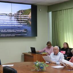 На заседании технической секции ученого совета ТИНРО рассмотрели обоснование значений норм отходов, потерь, выхода готовой продукции и расхода сырья при производстве красной икры. Фото пресс-службы ВНИРО