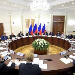 Совещание по развитию транспортной инфраструктуры Северо-Запада России. Фото пресс-службы президента