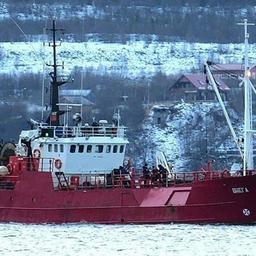 Судно «Онега». Фото пресс-службы ГУ МЧС России по Архангельской области