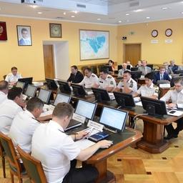 Предварительные итоги приемной кампании 2018 г. в подведомственные учебные заведения Росрыболовства подвели на оперативном совещании. Фото пресс-службы ФАР