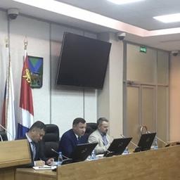 Заместитель руководителя Росрыболовства Петр САВЧУК провел во Владивостоке совещание по вопросам обновления мало- и среднетоннажного промыслового флота. Фото пресс-службы ведомства