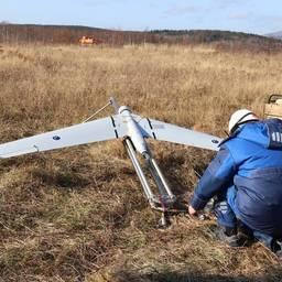 Беспилотник самолетного типа получил современный звуковой модуль и научился оповещать жителей. Фото пресс-службы правительства Сахалинской области