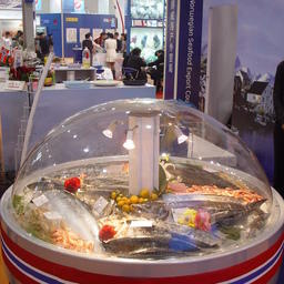 12 ежегодная выставка-ярмарка достижений китайской рыбной отрасли «China Fisheries & Seafood Expo». Далянь, ноябрь 2007 г.