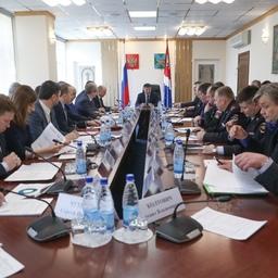 Подготовку к Морскому салону-2018 обсудили на заседании специальной рабочей группы. Фото пресс-службы краевой администрации