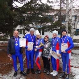 Первое общекомандное место на «Рыбацкой лыжне» заняла сборная Преображенской базы тралового флота. Фото Андрея Солдатова