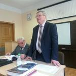 Председатель краевой организации Владимир НАГОРНЫЙ (справа)