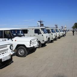Волго-Каспийское теруправление Росрыболовства получило 5 катеров и 22 «уазика». Фото пресс-службы ФАР
