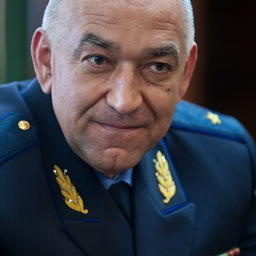 Начальник Сахалинского пограничного управления береговой охраны ФСБ России, генерал-майор Александр Филиппов. Фото предоставлено пресс-службой правительства области.