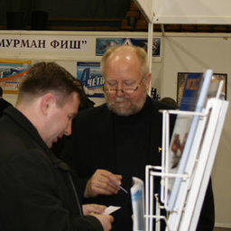 IX Международная рыбопромышленная выставка «Море. Ресурсы. Технологии 2008». Мурманск, март 2008 г. 