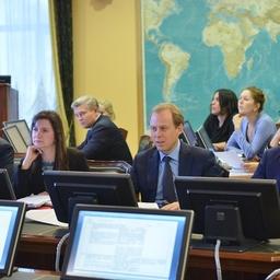 Обсуждение новой редакции методики расчета ущерба, наносимого водным биоресурсам в результате хозяйственной деятельности, в Росрыболовстве. Фото пресс-службы ведомства