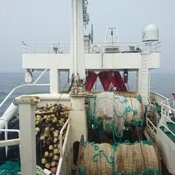 Рыбацкое судно на Курилах