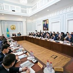 Делегация Оренбургской области приняла участие в расширенном заседании «Бассейн реки Урал. Экология. Проблемы. Перспективы». Фото пресс-службы правительства региона