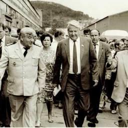 А.Колисниченко и Б.Ельцин
