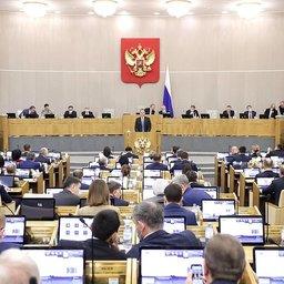 Министр сельского хозяйства Дмитрий ПАТРУШЕВ на правительственном часе в Госдуме. Фото пресс-службы ГД
